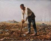 Jean Francois Millet The Man with the Hoe oil on canvas